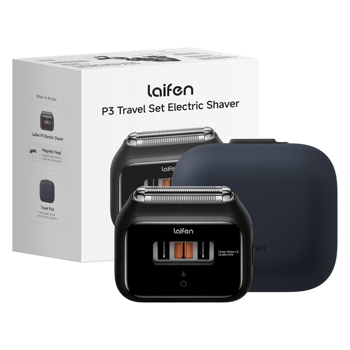 Laifen P3 Travel Set Electric Shaver 1ER91PAUBL001 Laifen P3 Travel Set Electric Shaver 1ER91PAUBL001