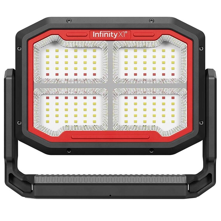 Dual Powered Solar Work Light 3000 Lumen