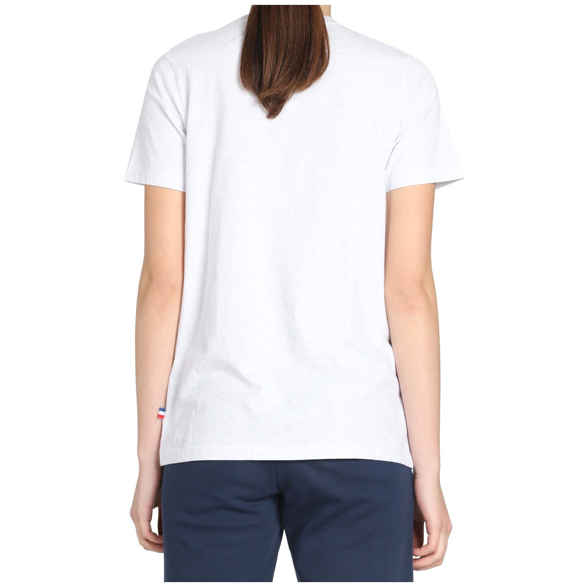 Le Coq Women's Essentiel Tee - Snow Marle