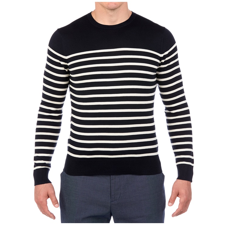 Brooks Brothers Sweater - Navy Stripe