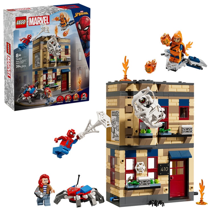 LEGO Marvel Peter Parker’s Apartment 76317
