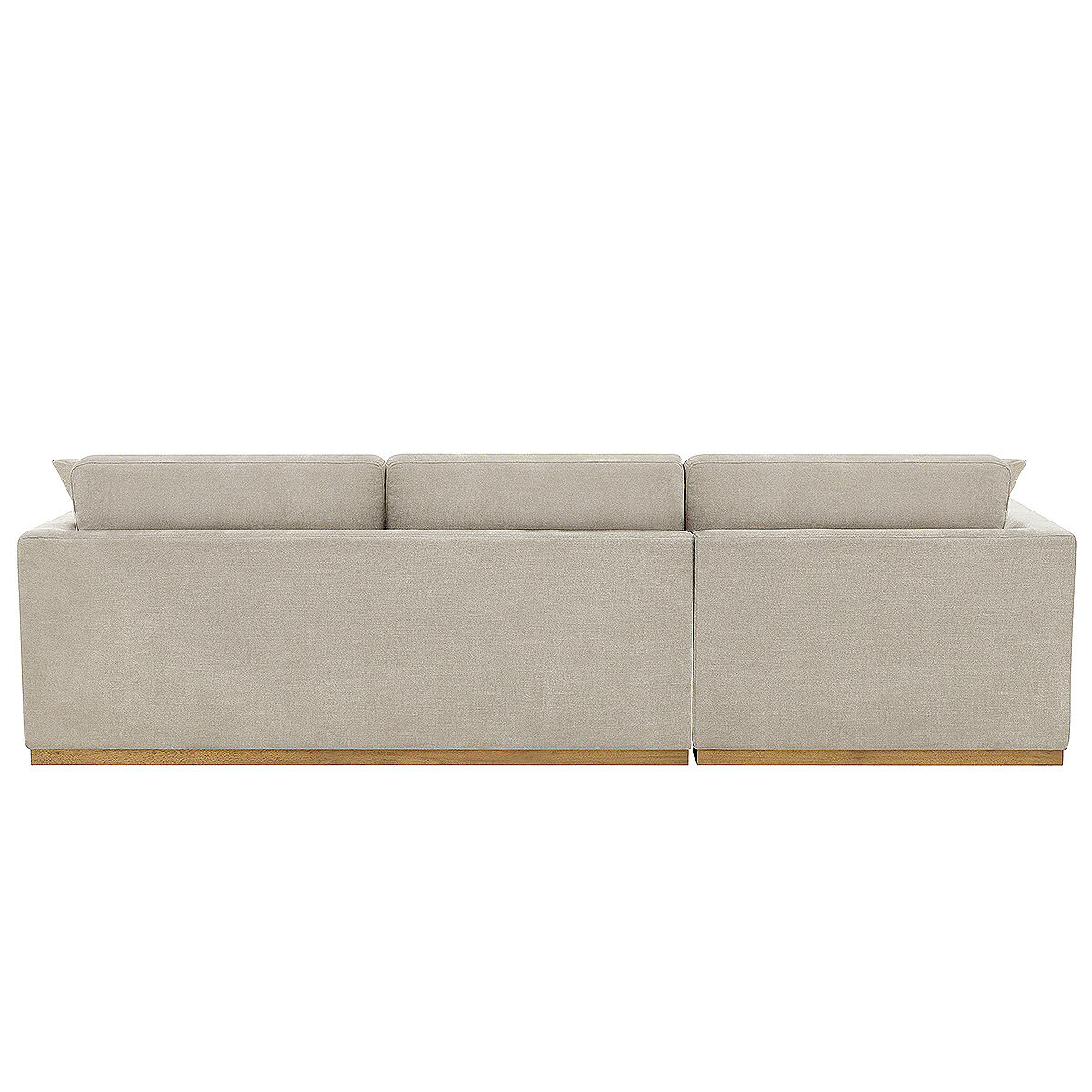 Henredon 4-Piece Fabric Sectional With Ottoman