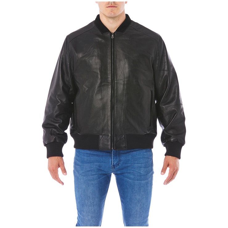 costco leather jacket