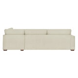 Thomasville 2 Piece Convertible Sectional With Chaise