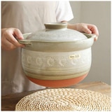 Ginpo Hana Mishima Tall Soup Pot 4.3L