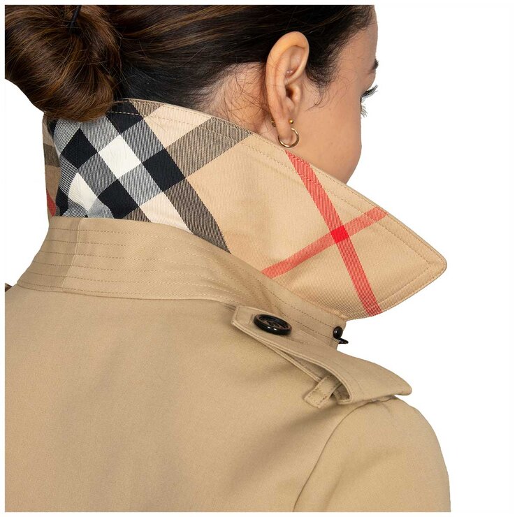 Burberry Harbourne Trench Coat Honey