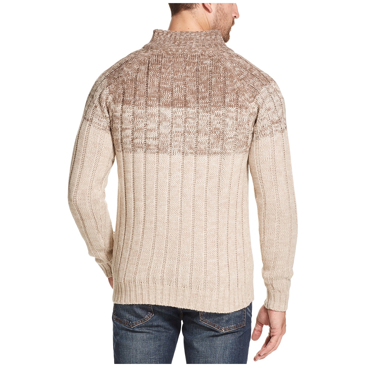 Weatherproof Sweater - Beige Marl