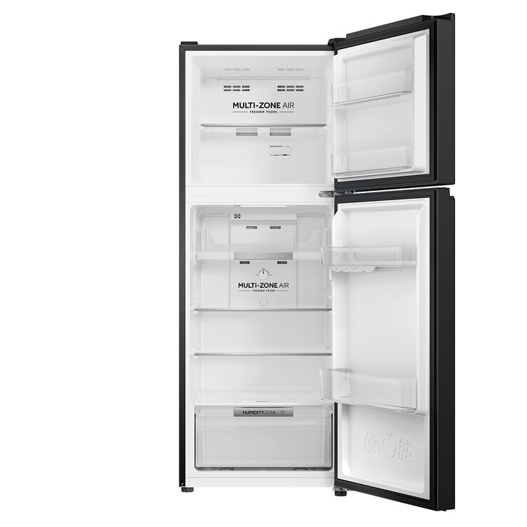 Haier 208L 300 Series Refrigerator Top Freezer Black HRF210TG Haier 208L 300 Series Refrigerator Top Freezer Black HRF210TG