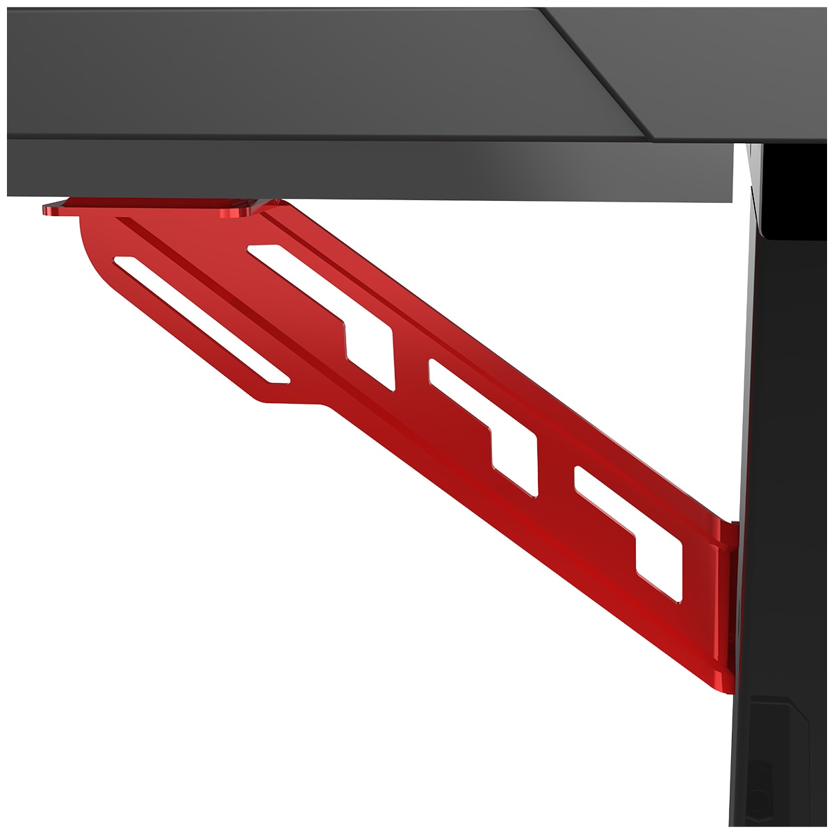 Eureka Ergonomic Z60 Black Gaming Desk with RGB Lights
