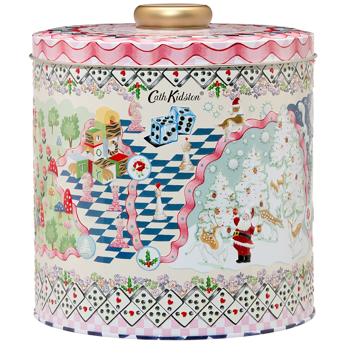 Cath Kidston The Christmas Journey Body Treats Tin