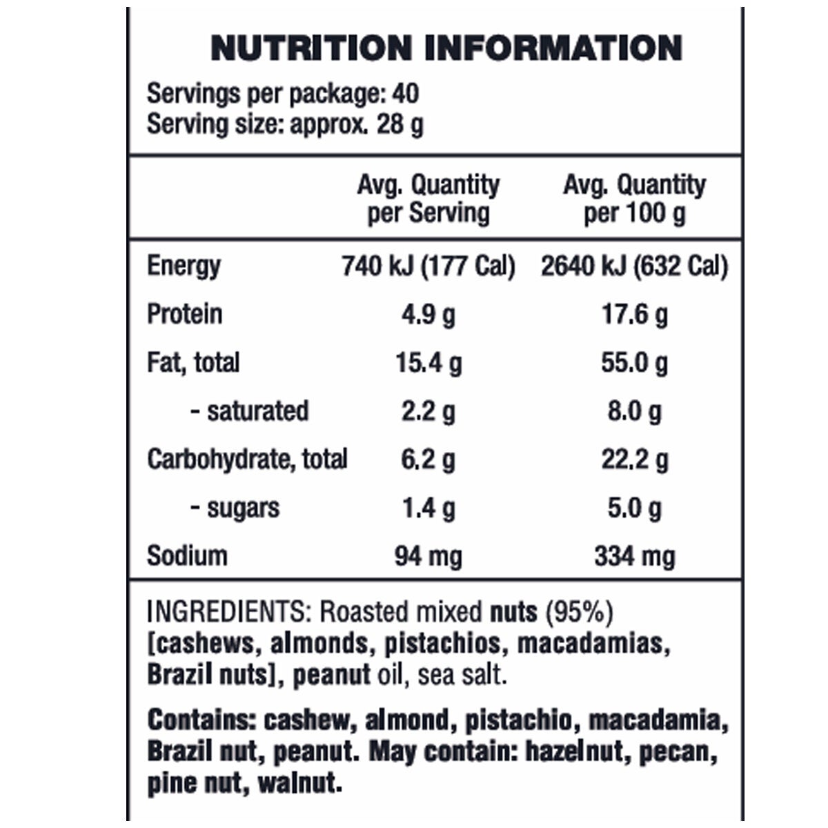 Kirkland Signature Extra Fancy Mixed Nuts 1.13kg Kirkland Signature Extra Fancy Mixed Nuts 1.13kg