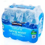 Kirkland Signatur Natural Spring Water Bottles 12 x 1.5L Kirkland Signatur Natural Spring Water Bottles 12 x 1.5L