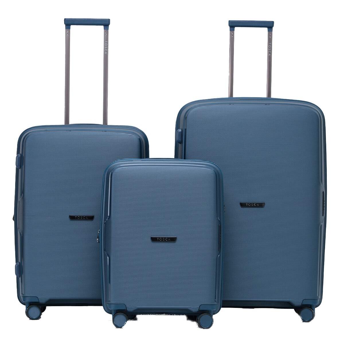 Tosca Bel-Air 3 Piece Luggage Set Blue