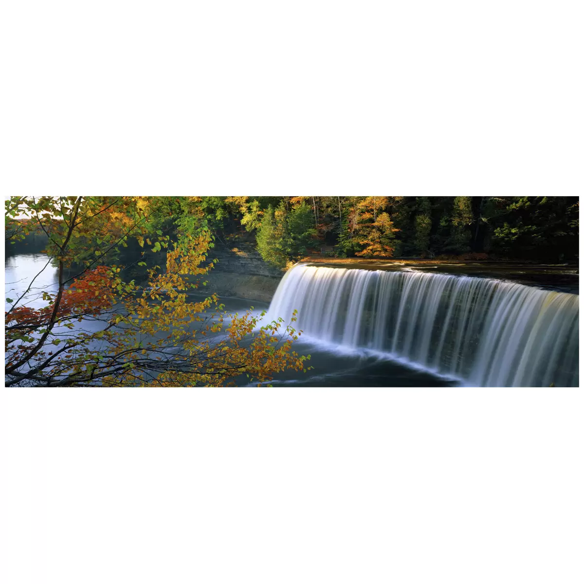 Ken Duncan 50 Inch Upper Tahquamenon Falls, MI Framed Print