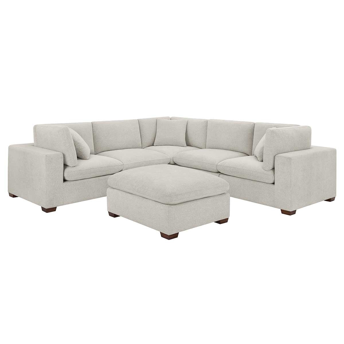 Thomasville 6 Piece Fabric Modular Sectional