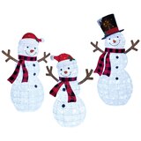 3 piece Snowman Family