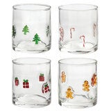 Pandex Holiday Glass 4 Piece Set 414ml Pandex Holiday Glass 4 Piece Set 414ml