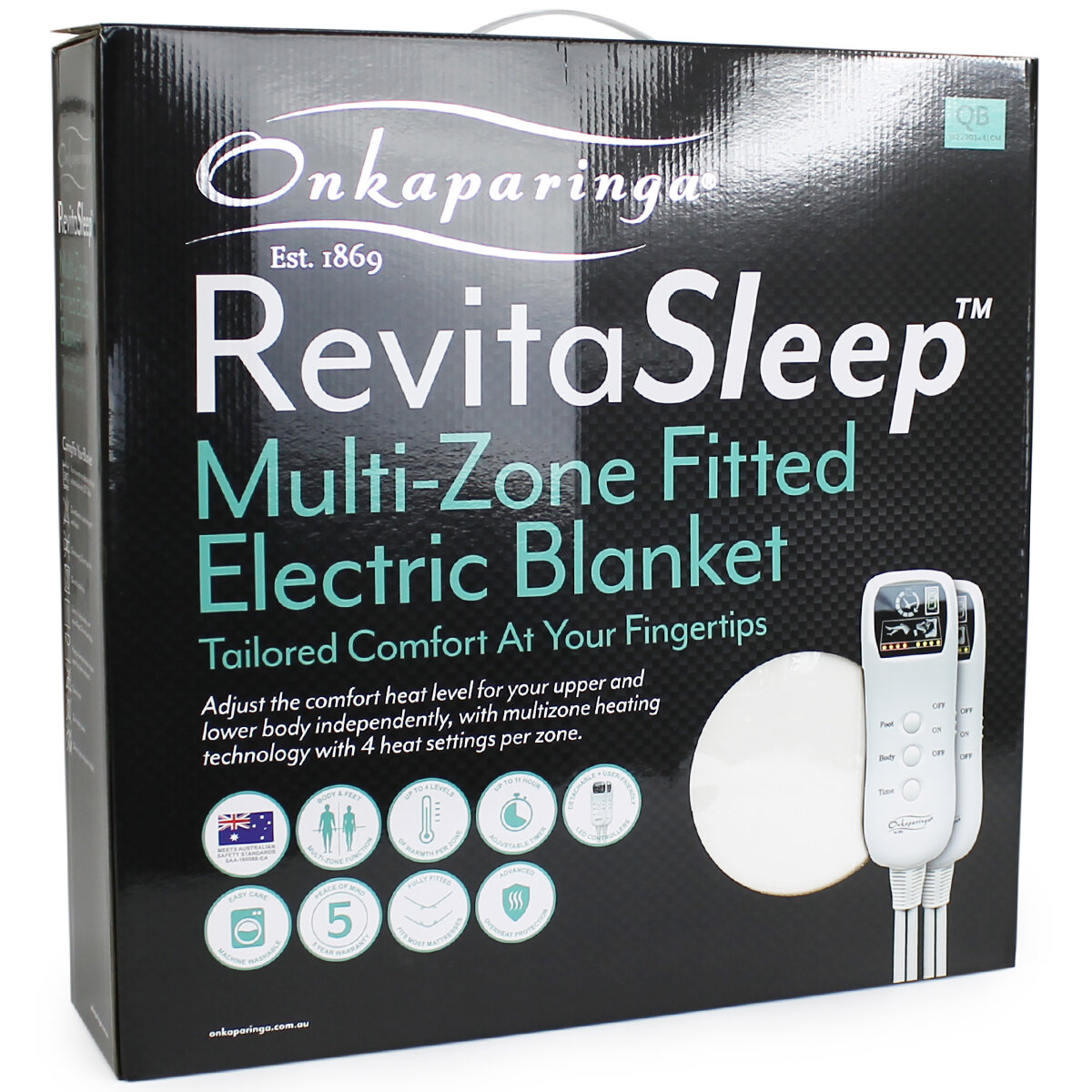 onkaparinga electric blanket