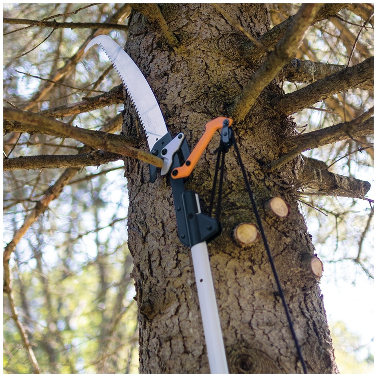 Fiskars PowerLever Extendable Pole Saw & Pruner Costco Australia