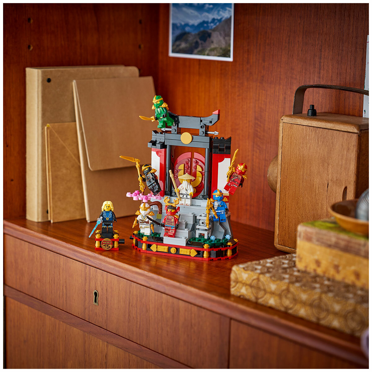 LEGO Ninjago Ninja Character Display 15th Anniversary 71866