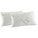 Bdirect Royal Comfort Bamboo covered Memory Foam Pillow 2 pack