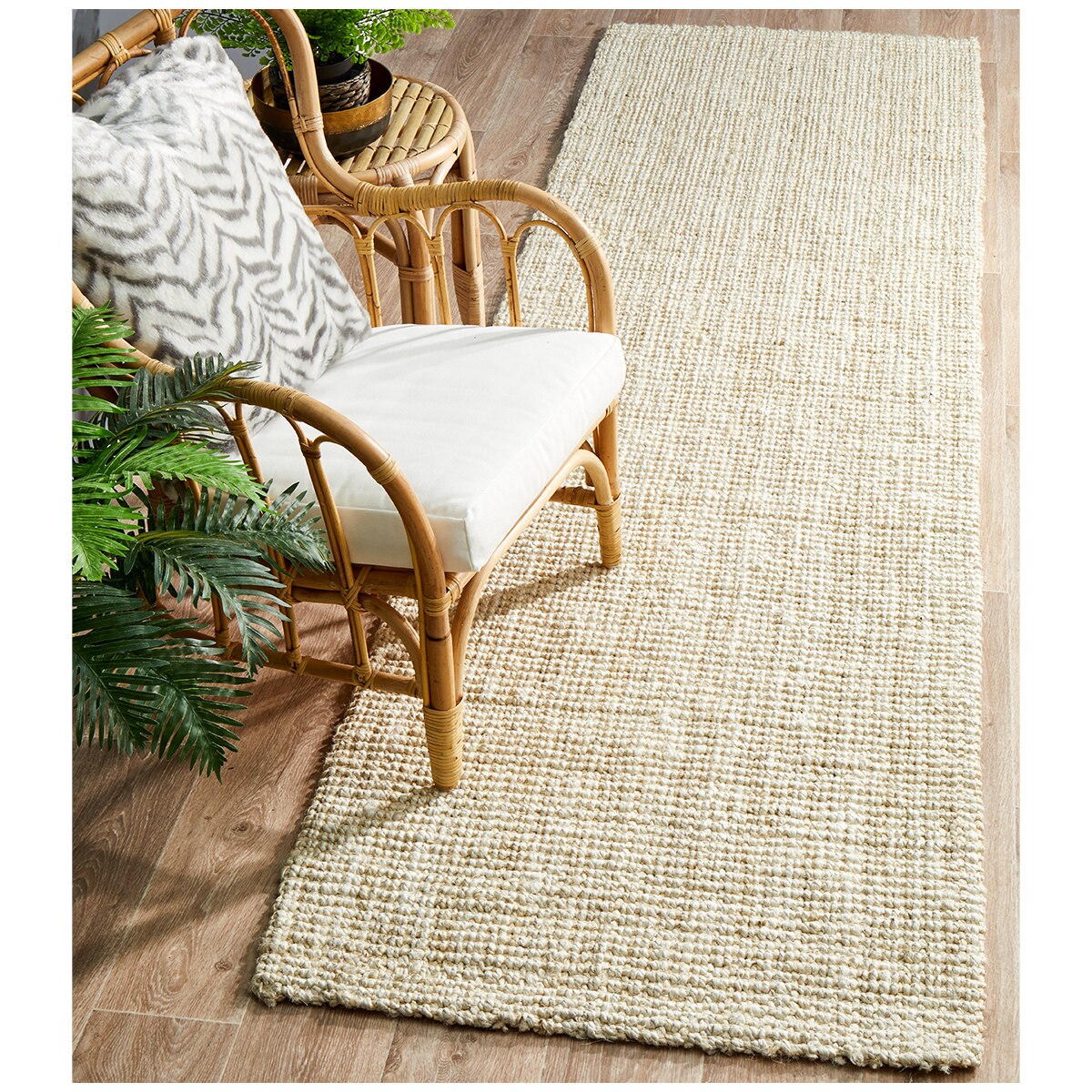 Unitex Atrium Barker 320 cm x 230cm - Bleach