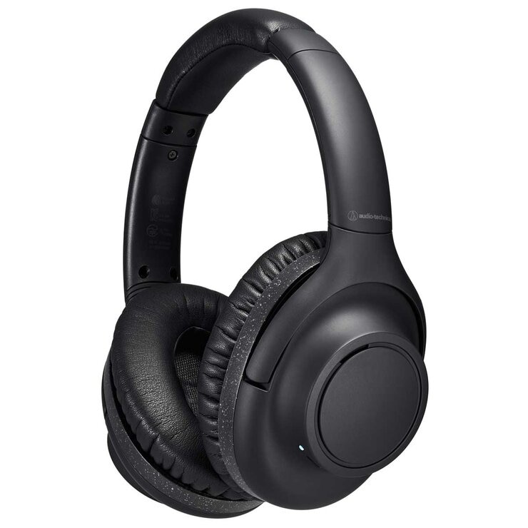 Audio-Technica Noise Cancelling Over Ear Wireless Headphones Black ATH-S300BT Audio-Technica Noise Cancelling Over Ear Wireless Headphones Black ATH-S300BT