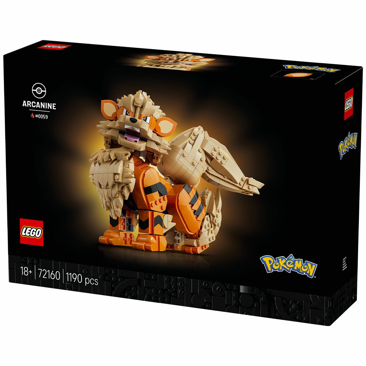 LEGO Pokémon Arcanine 72160 LEGO Pokémon Arcanine 72160