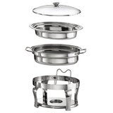 Tramontina Oval Stainless Steel Chafing Dish 3.9L