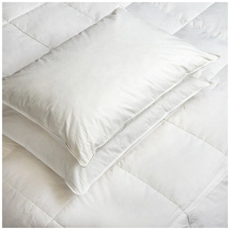 Royal Comfort 1000GSM Goose Feather & Down Pillow Twin Pack Costco