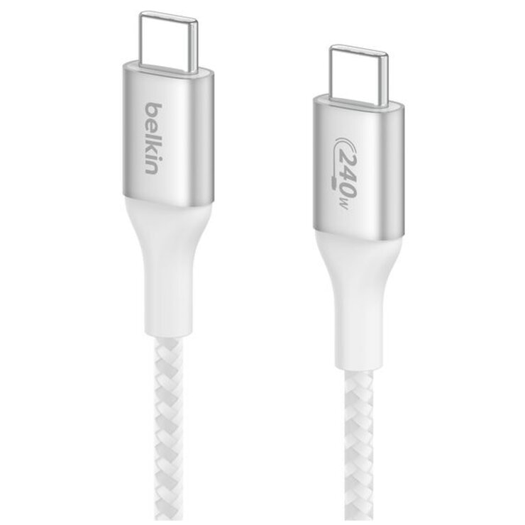 Belkin BoostCharge USB-C to USB-C Cable 2M White CAB015BT2MWH
