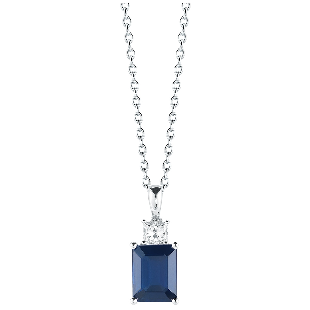 Blue sapphire necklace costco on sale