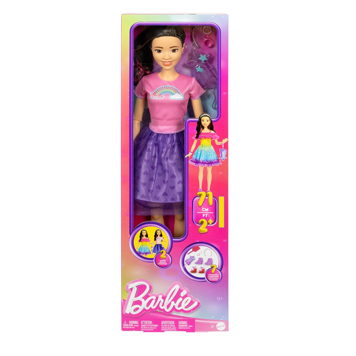 Barbie Large Doll With Accessories Set
