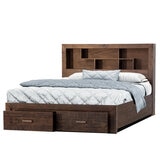Vivin Sedona 2 Drawer Bookshelf Queen Bed