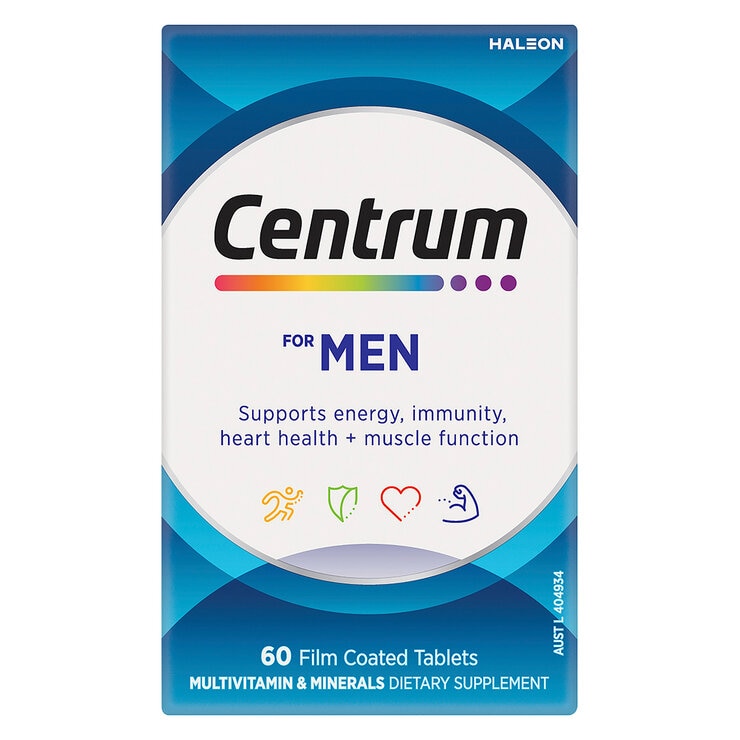 Centrum Men Multivitamin 2 x 60 Tablets