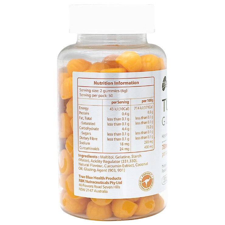 True Blue Turmeric Gummy 300g True Blue Turmeric Gummy 300g