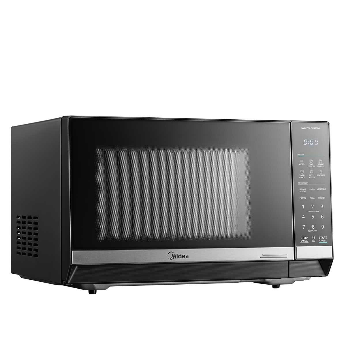 Midea 34L 1200W Smart Inverter Microwave Black MMW12VT34B Midea 34L 1200W Smart Inverter Microwave Black MMW12VT34B