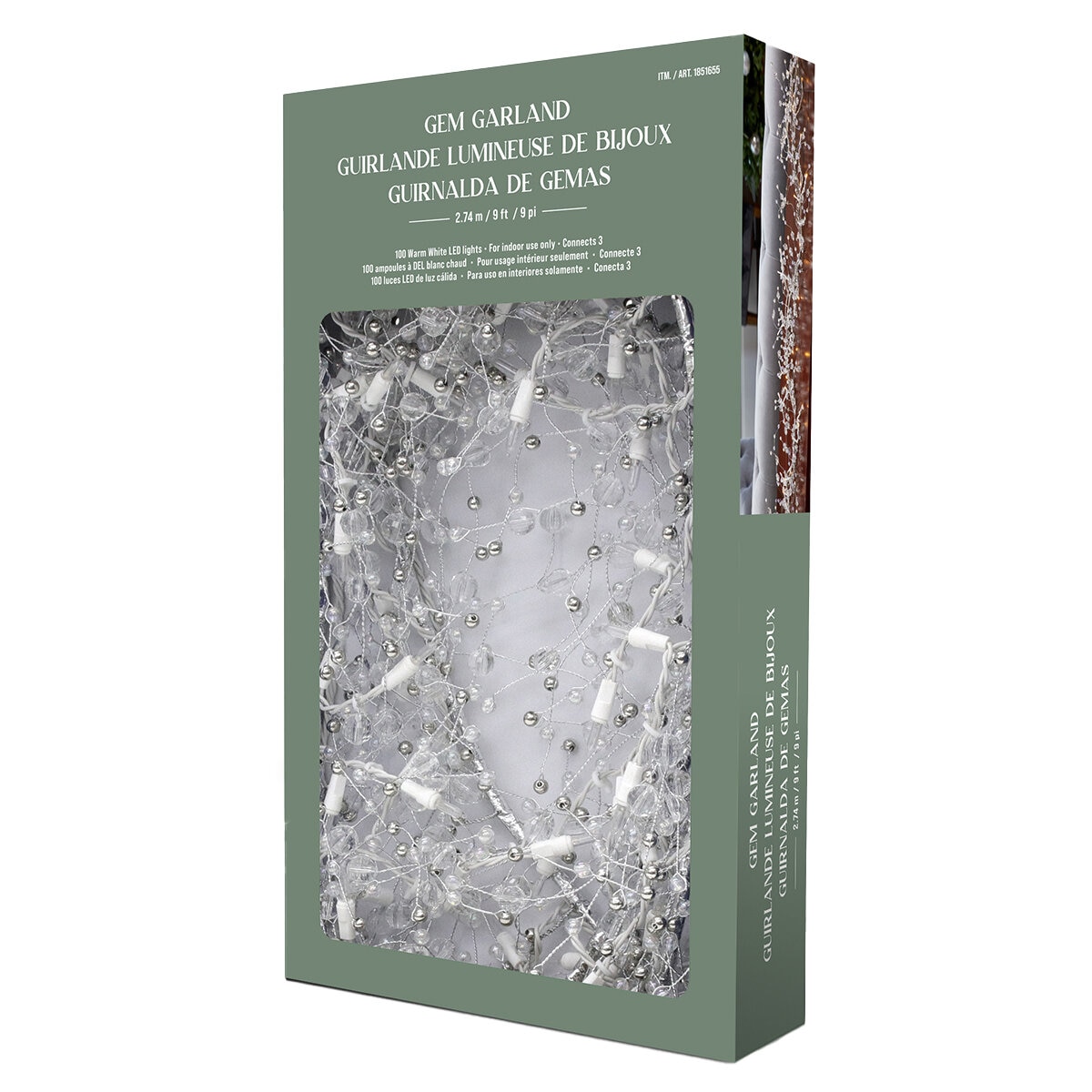 Gem LED Garland 2.74m Gem LED Garland 2.74m