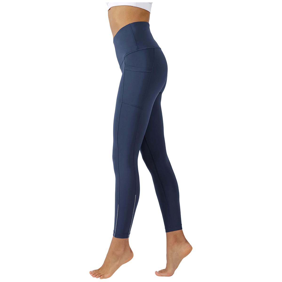 90 Degree Interlink Hi Rise Legging - Inky Chill