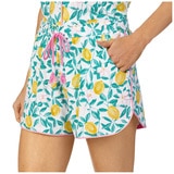Jane & Bleecker Notch Collar Shorty PJ Set - Lemon