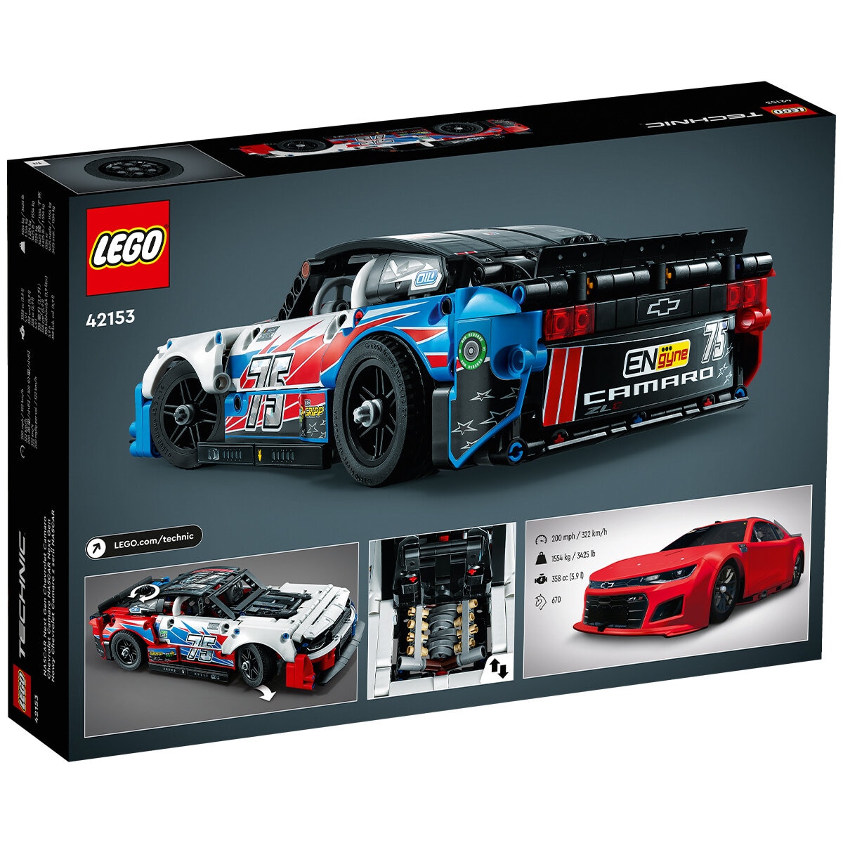 LEGO Technic nascar next gen chevrolet