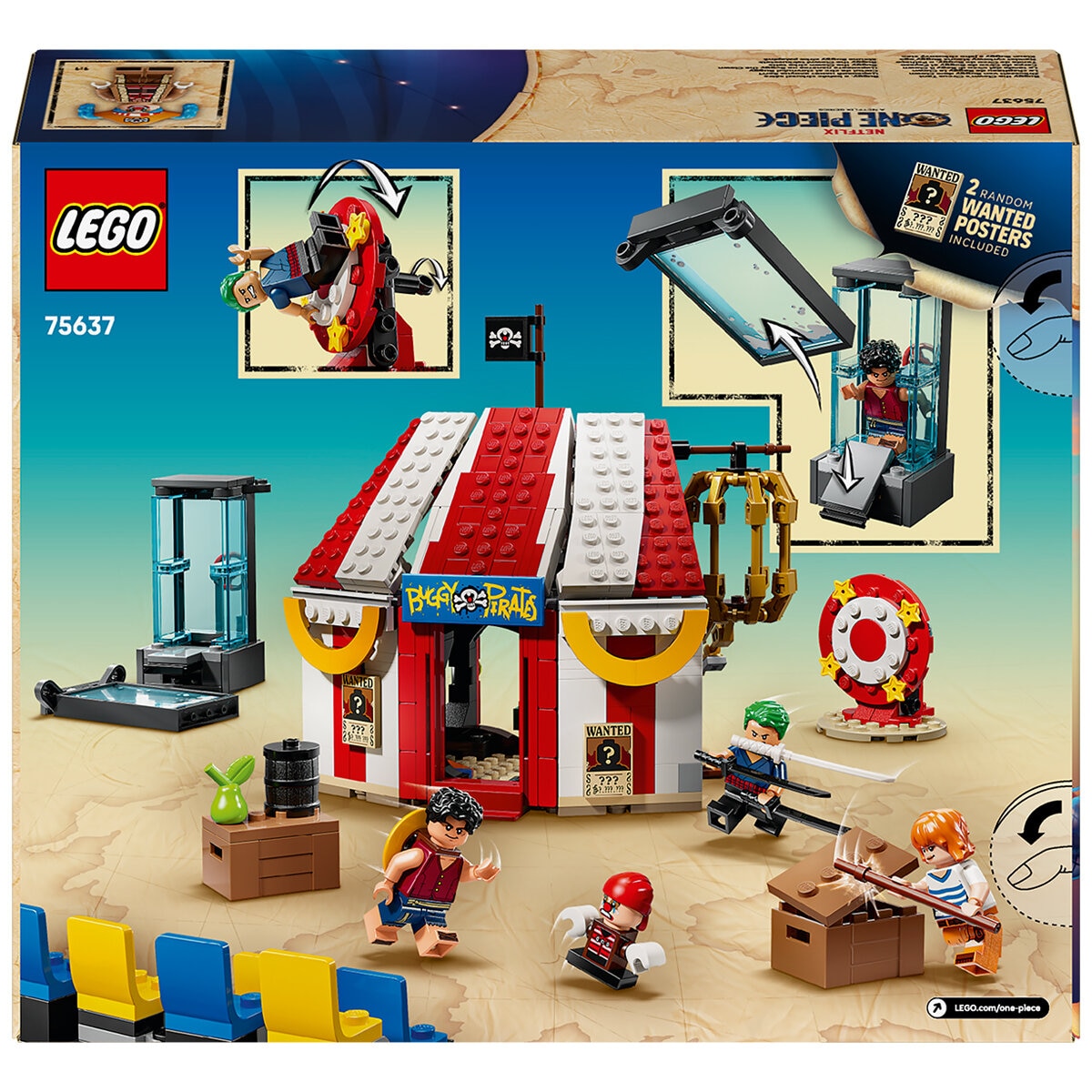 LEGO ONE PIECE Buggy the Clown’s Circus Tent 75637
