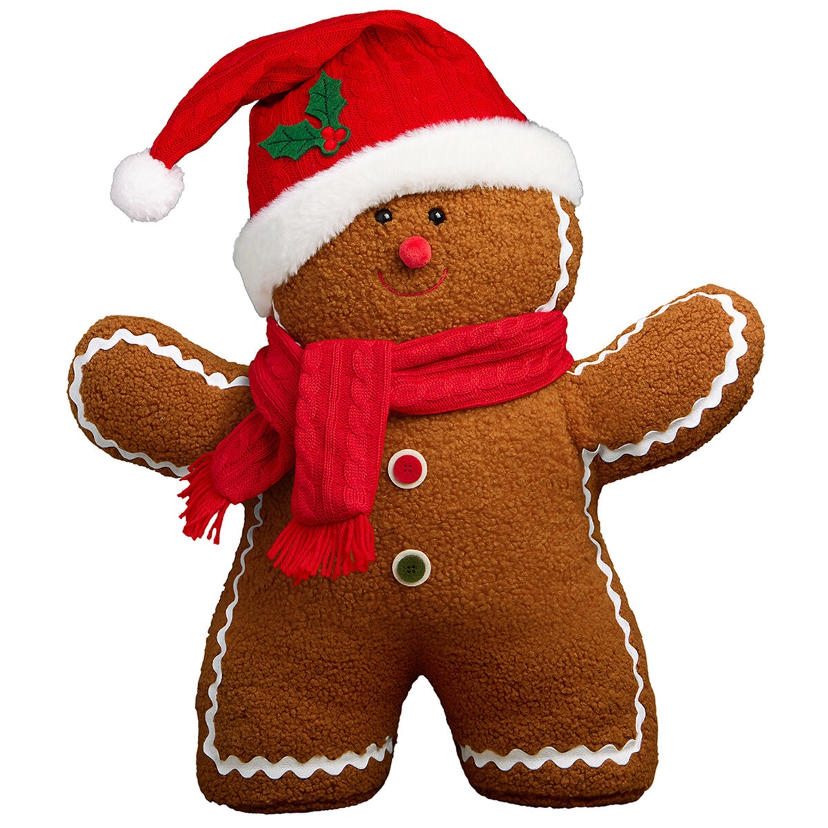 Gingerbread Man Plush 56cm Red