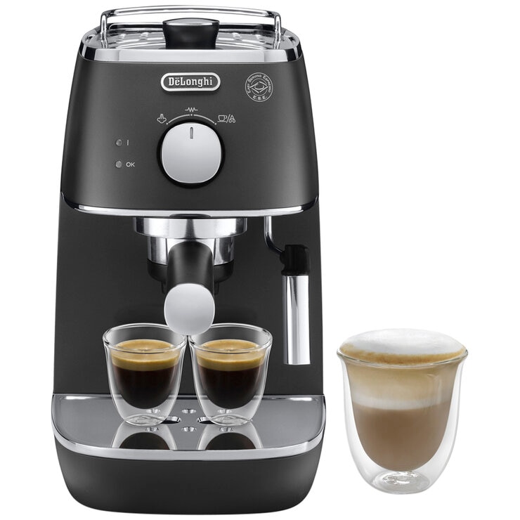 Delonghi ECI341BK Distinta Pump Coffee Machine Black