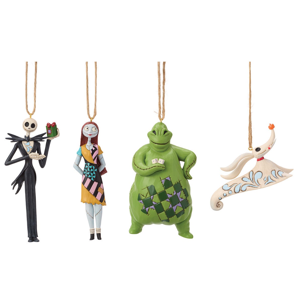 Jim Shore Licensed Hand-Painted Holiday Ornament Set 4 Piece Jim Shore Licensed Hand-Painted Holiday Ornament Set 4 Piece