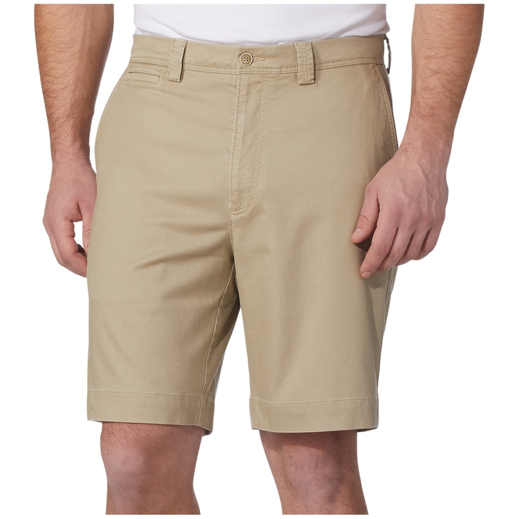 Kirkland Signature Men's Tencel Shorts Khaki Costco Australia