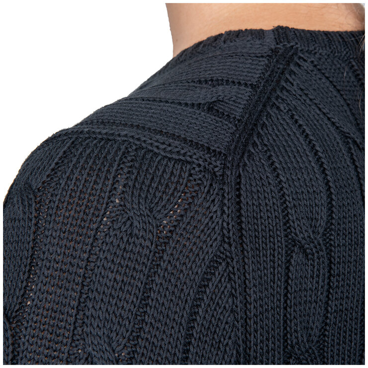 Ralph Lauren Cable Knit Sweater Black