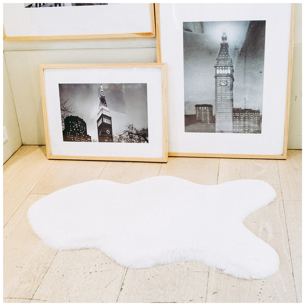 Mon Chateau Luxe Faux Fur Rug Ivory Costco Australia