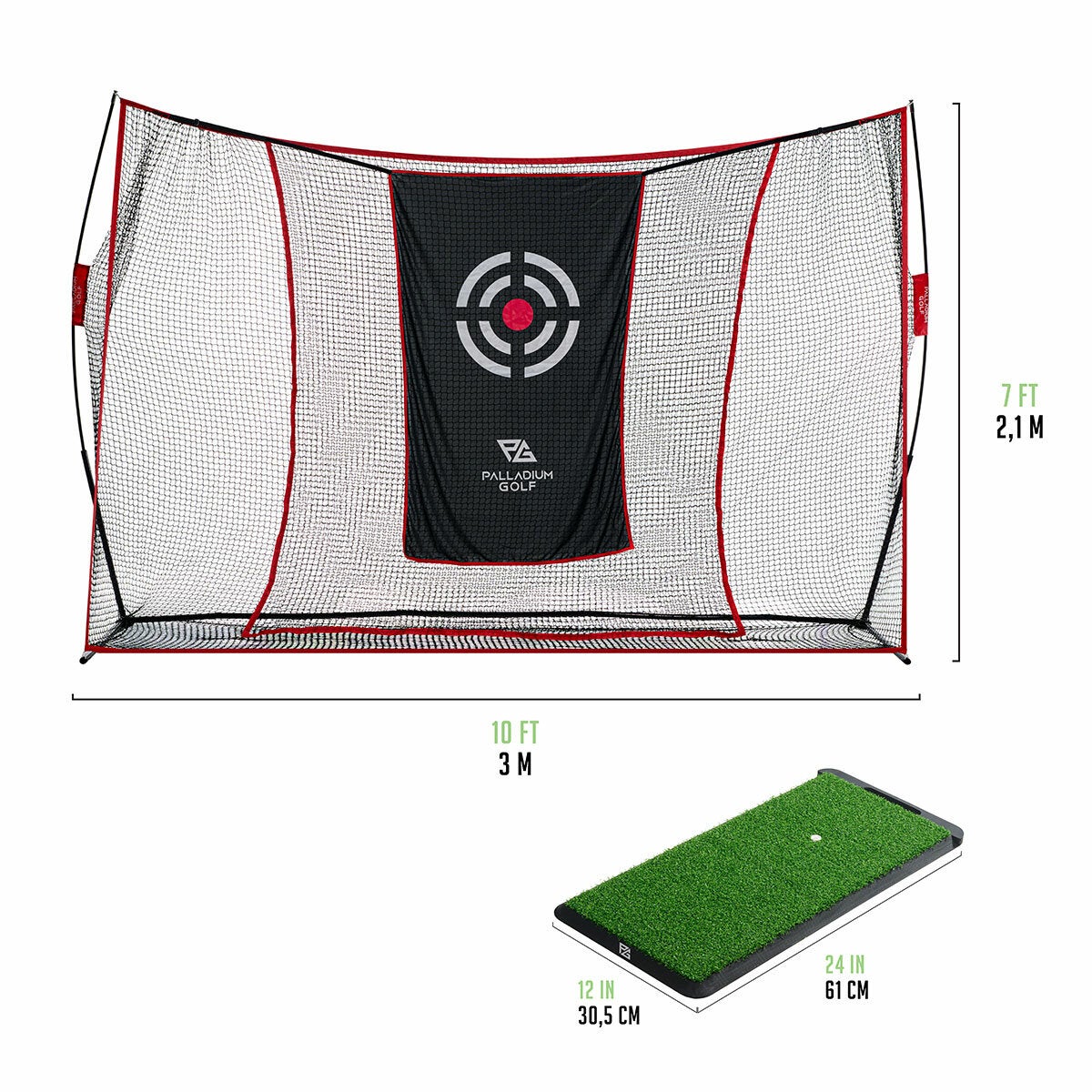 Palladium Golf Practice Driving Range Kit