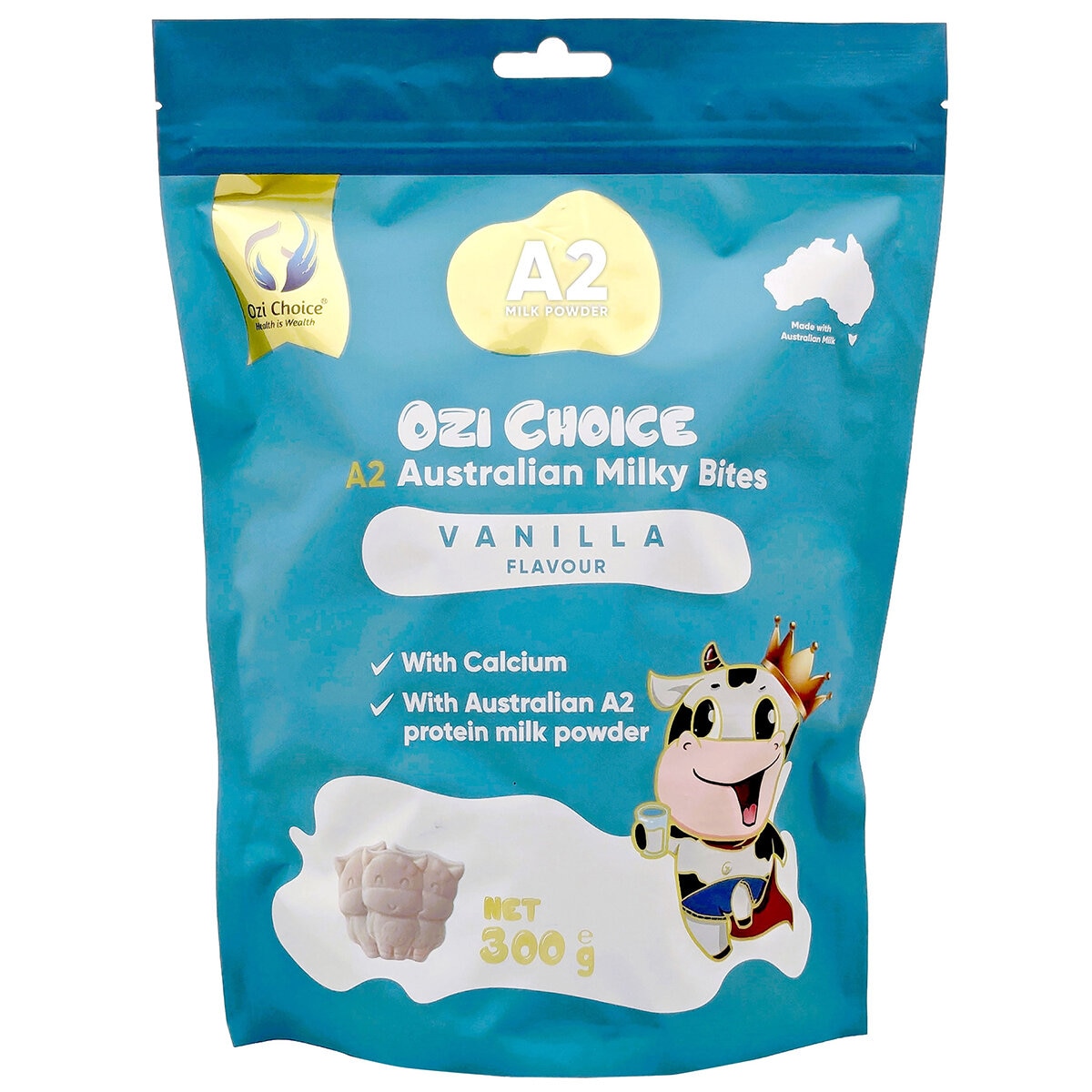 Ozi Choice A2 Australian Milky Bites 300g Vanilla Ozi Choice A2 Australian Milky Bites 300g Vanilla
